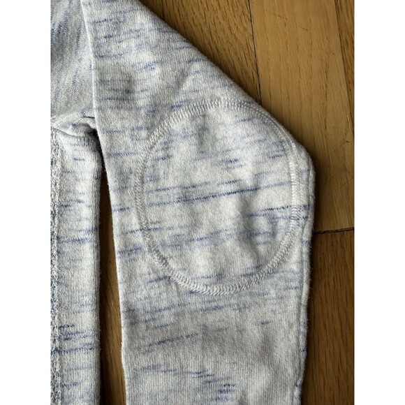 T by Talbots Women's Blue White Heathered Pullover Sweater Sp Small Petite - Picture 4 of 5